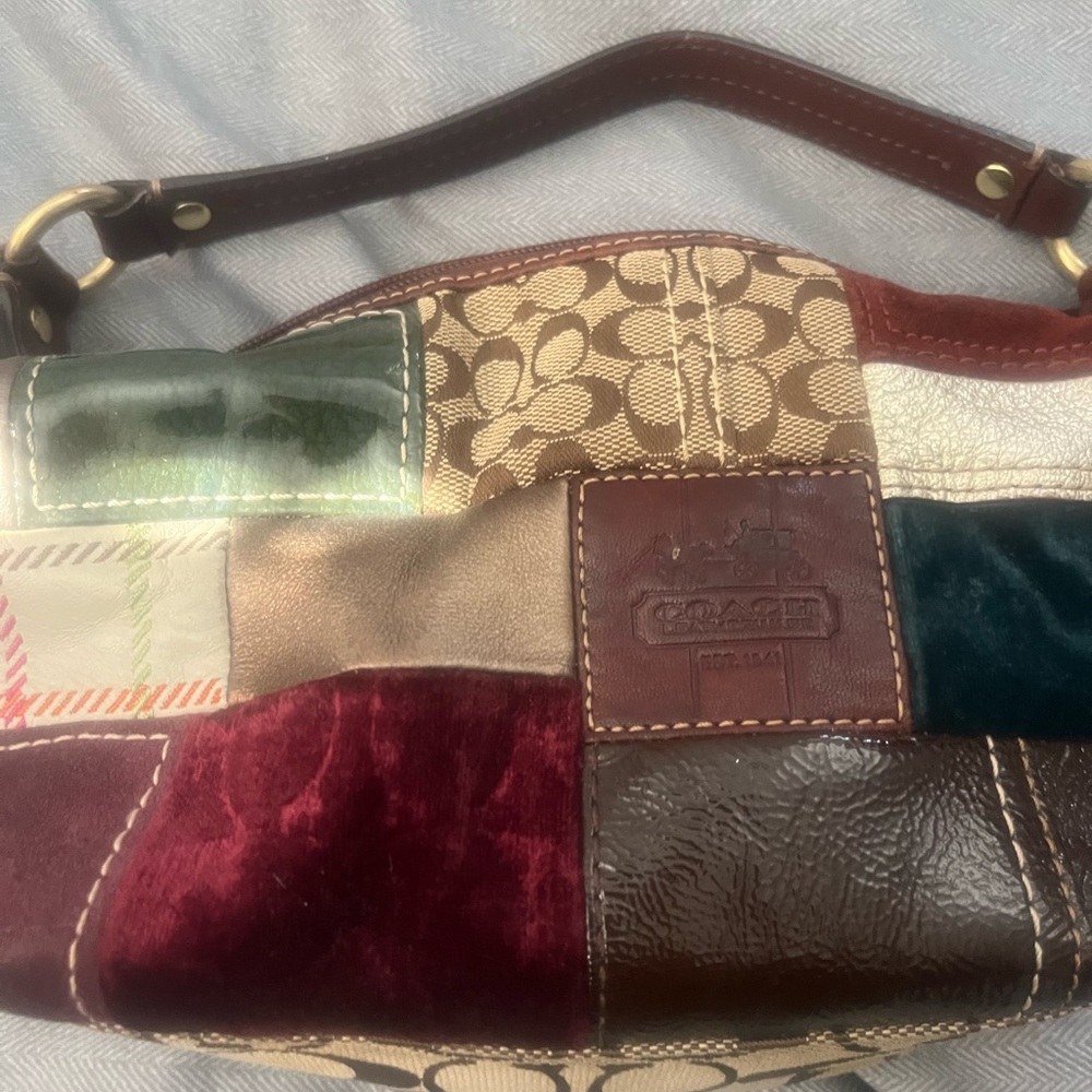 Patchwork Shoulder Bag - image 2